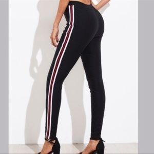 Calzedonia Red Stripe Leggings!